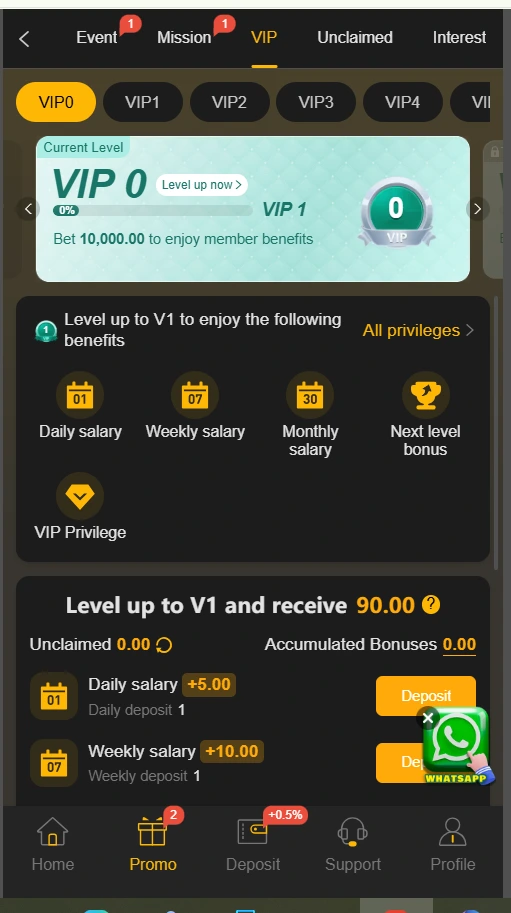 xp777 game best features and vip level