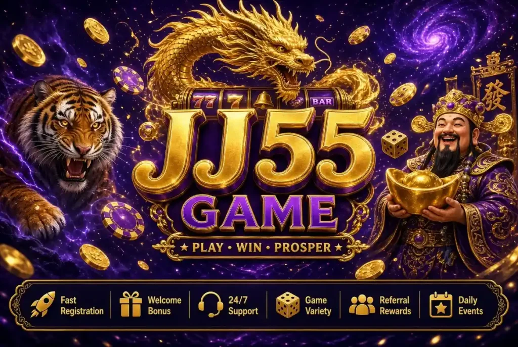 JJ55 Game Banner logo 