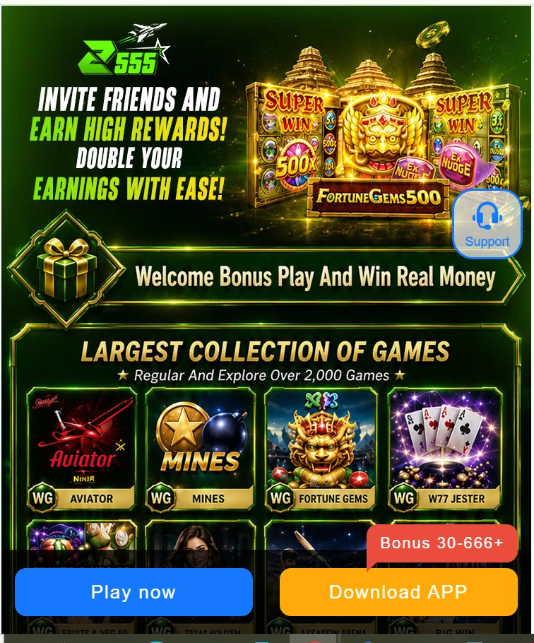 z555 game homepage image