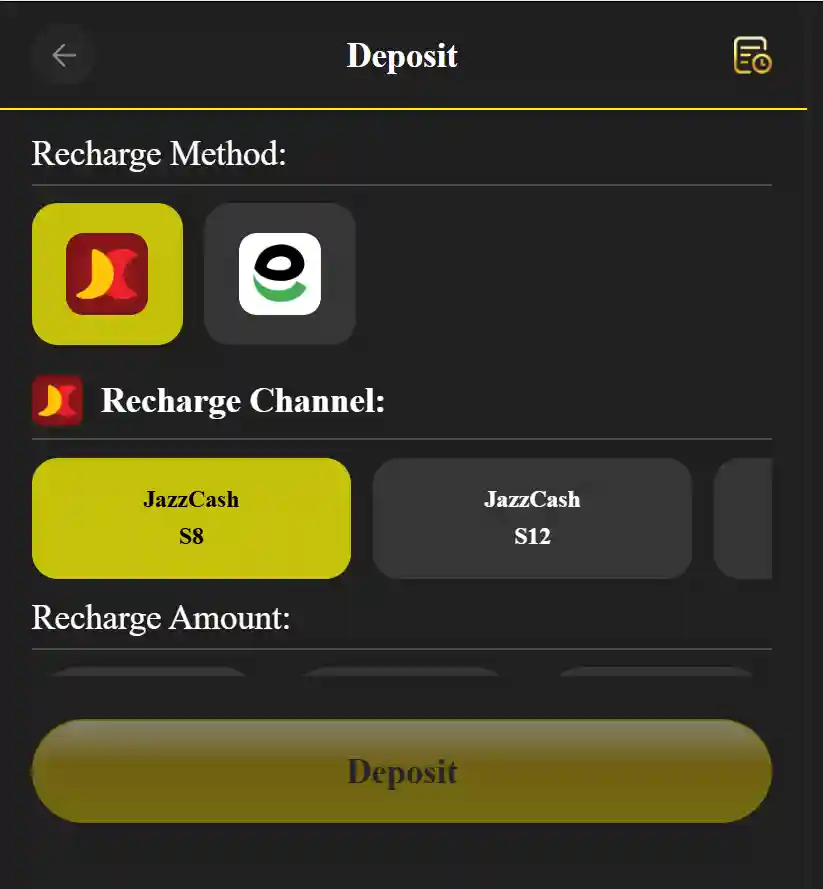 3r3r game deposit section