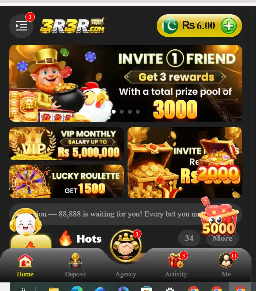 3r3r game homegae secreen