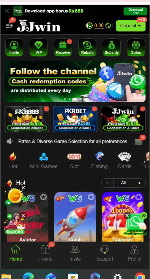 jjwin game download apk Latest Version (2.1)