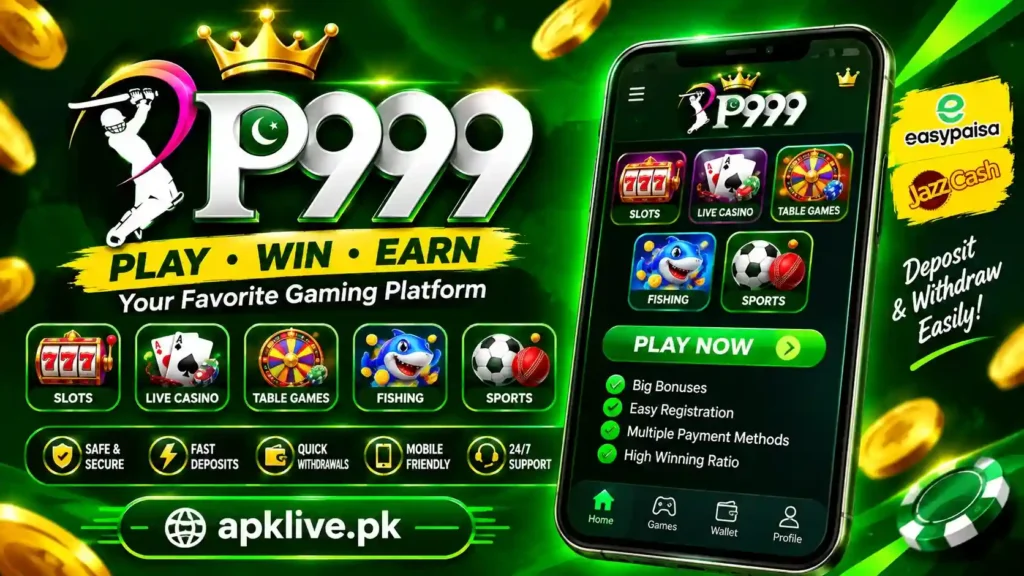 p999 game banner logo