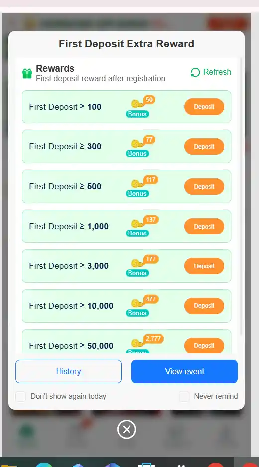 bonuses and rewards in A777 Game latest version